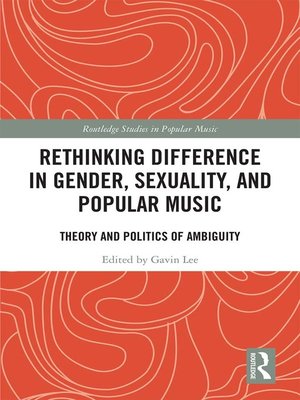 cover image of Rethinking Difference in Gender, Sexuality, and Popular Music